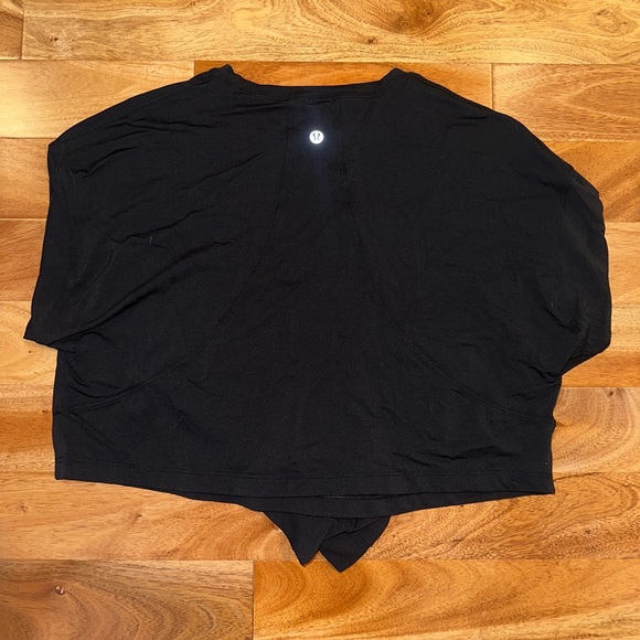 Lululemon Quick Dry Long Sleeve Crop Training Tops - Picture 4 of 4